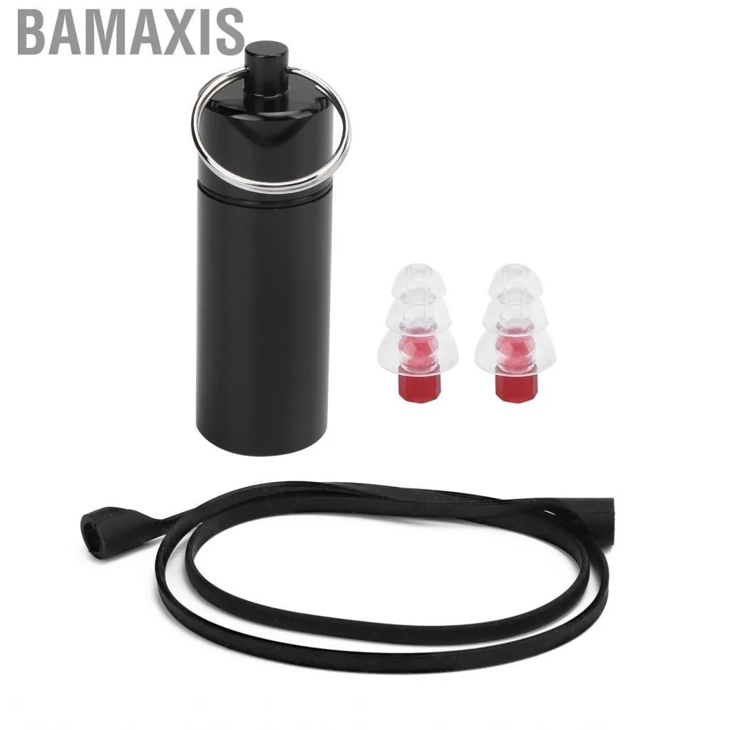 Bamaxis ที่อุดหูเพลง DJ Earplug คอนเสิร์ต Noiseproof กันน้ำสำหรับ