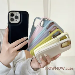 เคสโทรศัพท์มือถือแบบนิ่ม กันกระแทก ลายหัวใจ สีชมพู สีดํา เรียบง่าย สําหรับ iPhone 15 14 13 12 11 Pro MAX X XR XS MAX 7 8 Plus