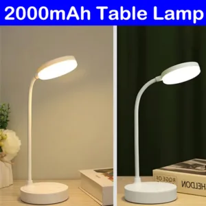 โคมไฟตั้งโต๊ะ LED แบบพกพา USB ชาร์จป้องกันดวงตา 3 โหมด Dimming โคมไฟตั้งโต๊ะสําหรับห้องนอนนักศึกษาวิทยาลัยอ่านหนังสือโคมไฟ