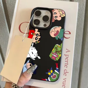 แฮปปี้เซียวซินนิ่มกันกระแทก TPU เคสไอโฟน  iPhone 11 12 13 14 15 16 Pro Max XR XS X 7/8P