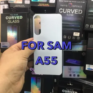 ฟิล์มหลังกันรอยลายเคฟล่า รุ่น Samsung A55(5G) !ตรงรุ่น! เคฟล่ากันรอยขีดข่วน ป้องกันหลังเครื่อง สินค้าพร้อมส่งในไทย