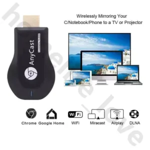 Anycast M18 Plus 2024 HDMI WiFi Display รุ่นใหม่ล่าสุด ของแท้100% นำภาพมือถือขึ้นจอผ่าน Android Mirror Cast AirPlay DLNA