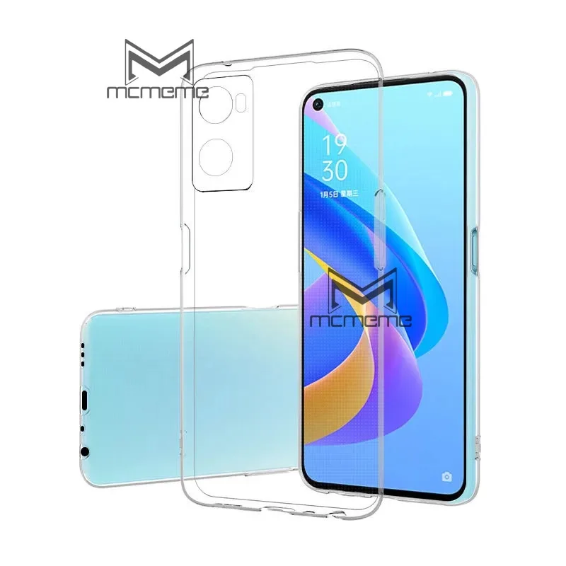 เคสใสกันกระแทก เคสใสนิ่มกันกระแทกรอบด้าน ออปโป้ OPPO A60 A3x A3 Pro A58 A98 A78 A38 A18 A59 A79 A77s A17 A17K A95 A76 A96 A16k A16 A77 A57 A54 A16 A94 A74 4G 5G A15 A15s A5s A3s A5 A9 2020