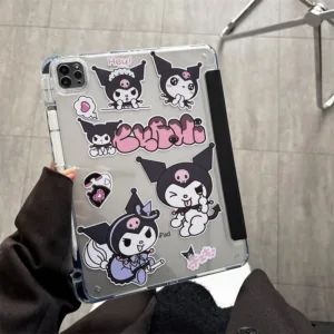 ส่งจากไทย Kuromi สติ๊กเกอร์ เคส for iPad pro 2024 11 air6 10.2 Gen10 9 8 2022 เคสไอแพด Air5 10.9 Case พร้อมถาดใส่ปากกา