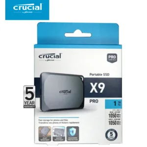 Crucial 1TB X9 Portable SSD (1050MB/s)