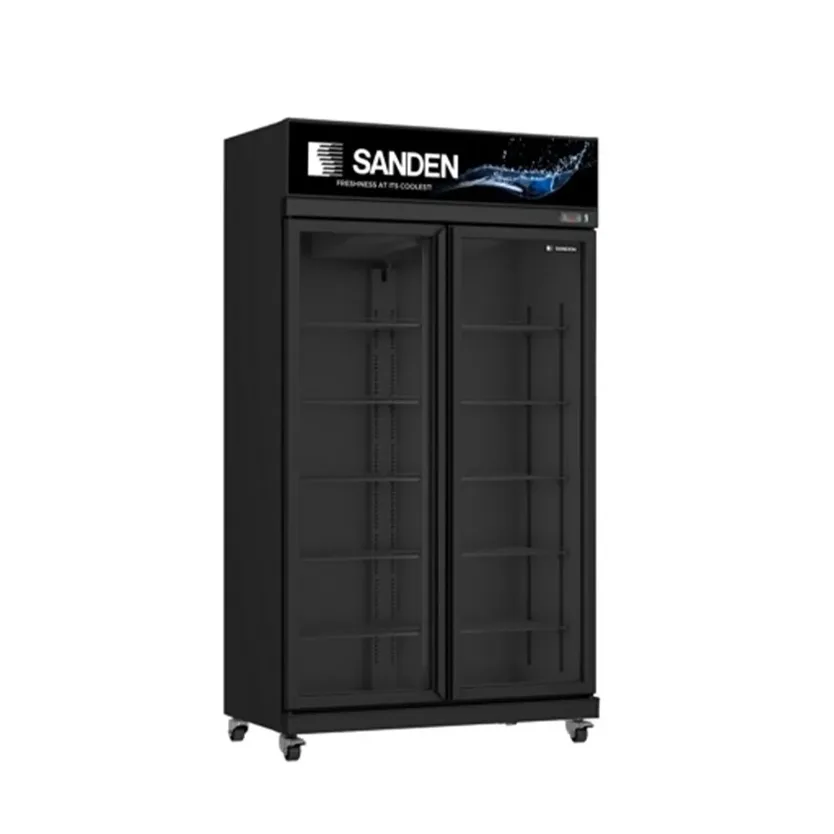 ตู้แช่เย็น 2 ประตู SANDEN รุ่น YPC-1100 สีดำ (770 ลิตร)