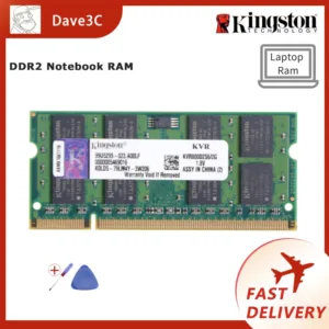Kingston 2GB โน๊ตบุ๊ค RAM DDR2 667mhz 800mhz 2RX8 PC2-6400S PC2-5300S Notebook RAM SODIMM หน่วยความจําแล็ปท็อป