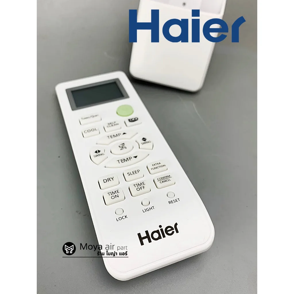 รีโมทแอร์ Haier ของแท้ 100% รหัส A0010401715Hl รีโมทคอนโทรล Original HSU-12VTRA03T