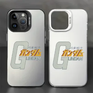 ใช้ได้กับ iPhone 11 12 13 14 15 Pro MAX 7 8 14 15 Plus XR XSMAX SE 2020 เคสโทรศัพท์คุณภาพสูง Gundam LOGO