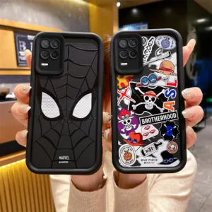 เคส realme 8 4g เคสโทรศัพท์การ์ตูนอะนิเมะสําหรับเคส realme 8 เคส realme 8 pro น่ารัก