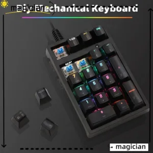Mag แป้นพิมพ์ตัวเลข Mini 21 คีย์ K21 Numpad
