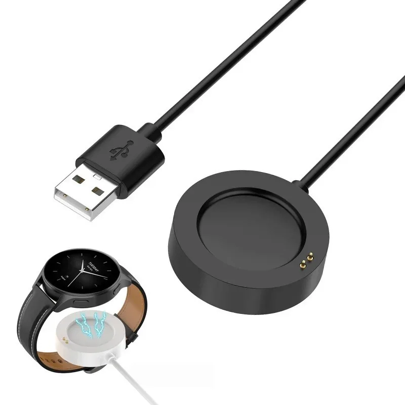 1M Blackxiaomi Watch Black s3 สายชาร์จ H1 สมาร์ทความดันโลหิตนาฬิกาเครื่องชาร์จแม่เหล็กนาฬิกา 2Pro S2 สายชาร์จ
