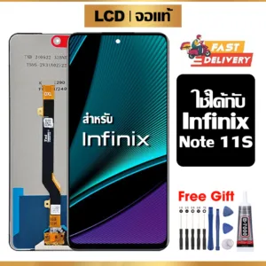 หน้าจอ LCD Infinix Note 11S แท้ สำหรับ อินฟินิกซ์ note11s/X698 จอ อะไหล่มือถือ พร้อมทัชสกรีน ไขควงฟรีและกาวฟรี