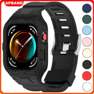 สายรัดซิลิโคนสำหรับนาฬิกา Huawei Watch Fit 3 ตัวป้องกันหน้าจอกีฬาฝาครอบกันชนยางรัด Smartwatch สำหรับ Huawei Fit 3