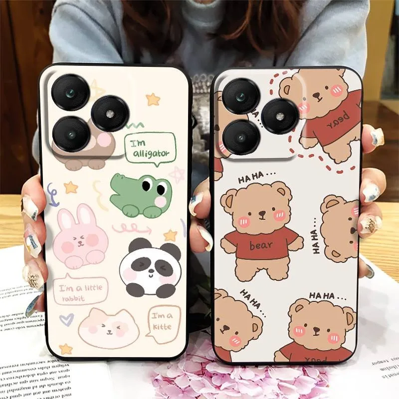 Durable Anti-knock Phone Case For Wiko T20 protective Shockproof Back Cover Fashion Design Anti-dust Cartoon Silicone