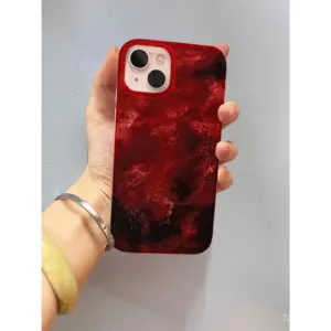 เคสโทรศัพท์สำหรับ iPhone 7 8 x XS XR xsmax 11 12 13 14 15 16 Pro Max PLUS พื้นหลังสีขาว IMD ความรู้สึกระดับไฮเอนด์สีแดงและสีดำไล่ระดับสีเคสนิ่มหุ้มทั้งเครื่องกันกระแทกเคสป้องกันการกระแทกเคส4n5n
