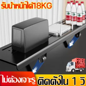 ติดตั้งใน 3 วิ  ชั้นวางของบนทีวี 60/90CM ไม่ต้องเจาะรู ชั้นวางของบน tv ที่วางของบนทีวี ชั้นวางติดหลังจอทีวี