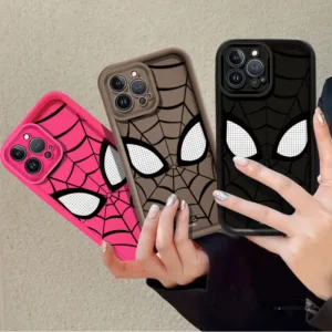แฟชั่น spider Eyes สําหรับ VIVO 1814 1815 1929 1816 1817 1811 1820 1807 คู่การ์ตูน TPU MARVEL เคสโทรศัพท์นุ่ม