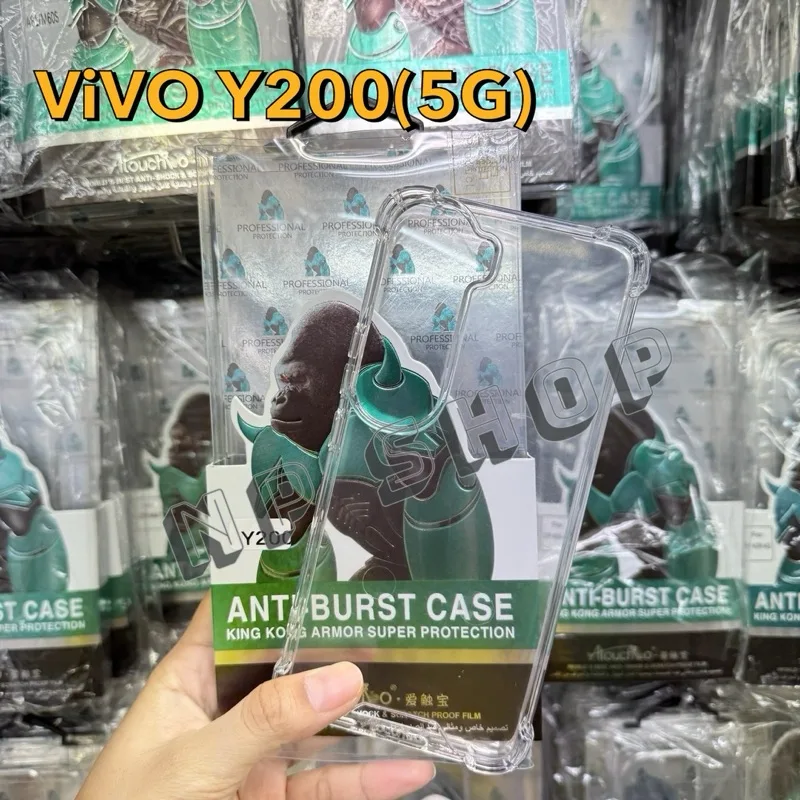 เคสใสกันกระเเทก Kind Kong เปิดกล้อง สำหรับรุ่น ViVO Y200 (5G) ตรงรุ่น พร้อมส่งในไทย