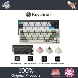 Keychron Q2 Max QMK/VIA คีย์บอร์ดไร้สายแบบกําหนดเอง