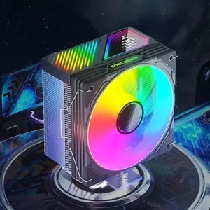 Heatsink Coolmoon GT600 Digital ARGB CPU Air Cooler 6 Heatpipe