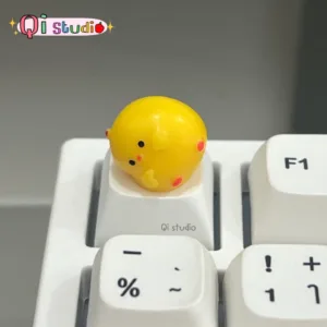 คีย์แคป keycap ปุ่มกดคีย์บอร์ด ขนาด 1u (ปุ่ม esc) ปุ่มลูกเจี๊ยบนอนคอย
