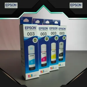 หมึก Epson 003 แท้ %(no box )Epson L1110 / L3110 / L3150 / L5190/L3210/L3216/L3250/L3256/L5290/L5296