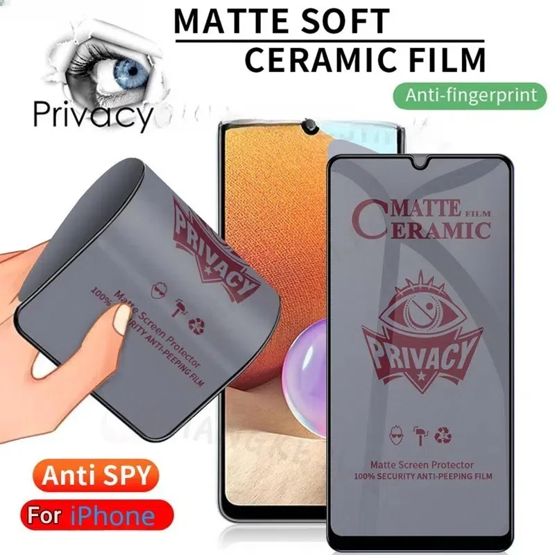 1-2pcs Anti Spy กระจกนิรภัยสําหรับ Redmi หมายเหตุ 7 8 9 10 11 12 13 Pro Plus 9S 10S 11S 12S Redmi A1 A3 9A 9C 9T 10 14C 10C 12C 13 13 13C XiaoMi 11 12 Lite 10t