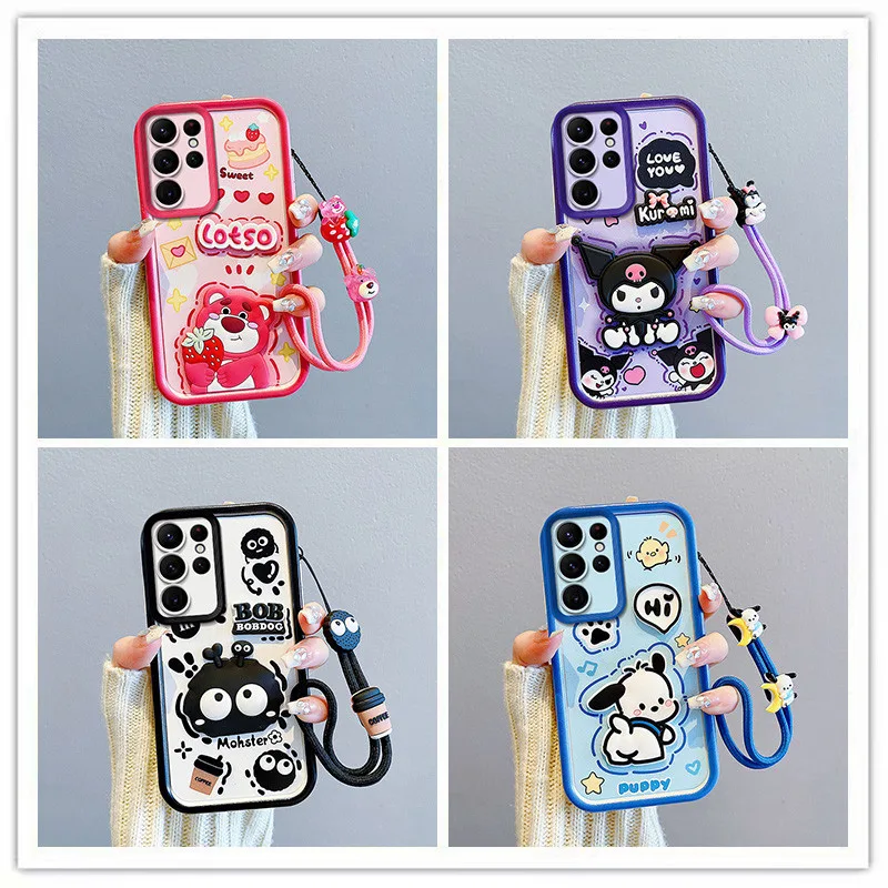 เคส  samsung s22 ultra s23 s24 ultra Bob 3D Doll เคสโทรศัพท์สําหรับ samsung s22 ultra s23 s24 ultra case น่ารัก