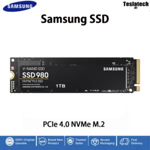 Samsung SSD 980 PRO 1TB ใหม่ ไดรฟ์โซลิดสเตตภายใน 250GB 500GB PCIe 4.0 NVMe M.2 NVMe สูงสุด 6