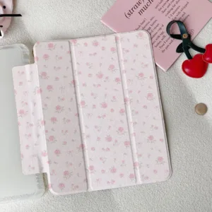 ✨พร้อมส่ง✨เคสไอแพด flowersGen10 Pro11 2024 Air6 11 Gen9/8/7 10.2 Air5/4ดอกไม้ที่สวยงาม เคสipad mini7