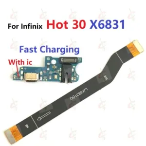 แพรตูดชาร์จ ตูดชาร์จ (Charging board) สําหรับ Infinix Hot 30 แพรต่อจอ (Board Flex) X6831
