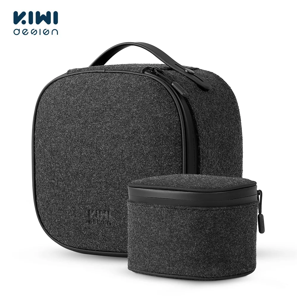 Kiwi design P4 กระเป๋าพกพาเข้ากันได้กับ Meta Quest 3/Quest 3S/Vision Pro