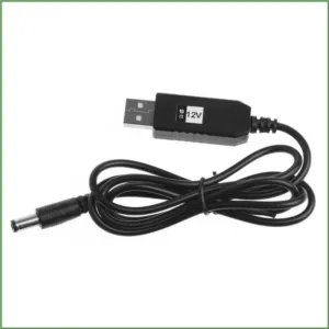 Bon USB สําหรับ DC 5V สําหรับ DC 12V 2 1x5 5 มม.ชาย Step-Up Converter อะแดปเตอร์สําหรับ R