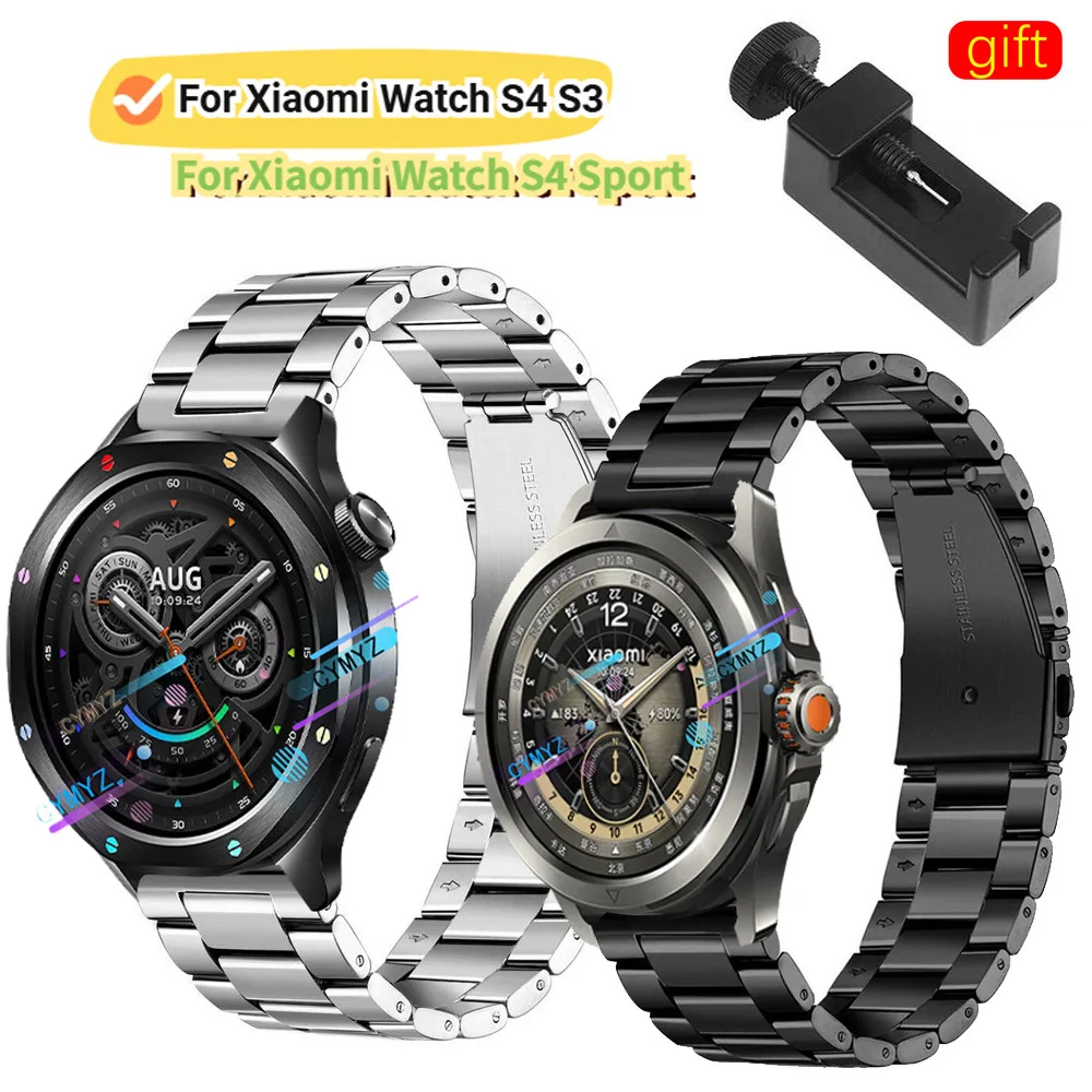 Xiaomi Watch S4 S3 สายโลหะสําหรับ Xiaomi Watch S4 สายสปอร์ต สายรัดข้อมือกีฬา
