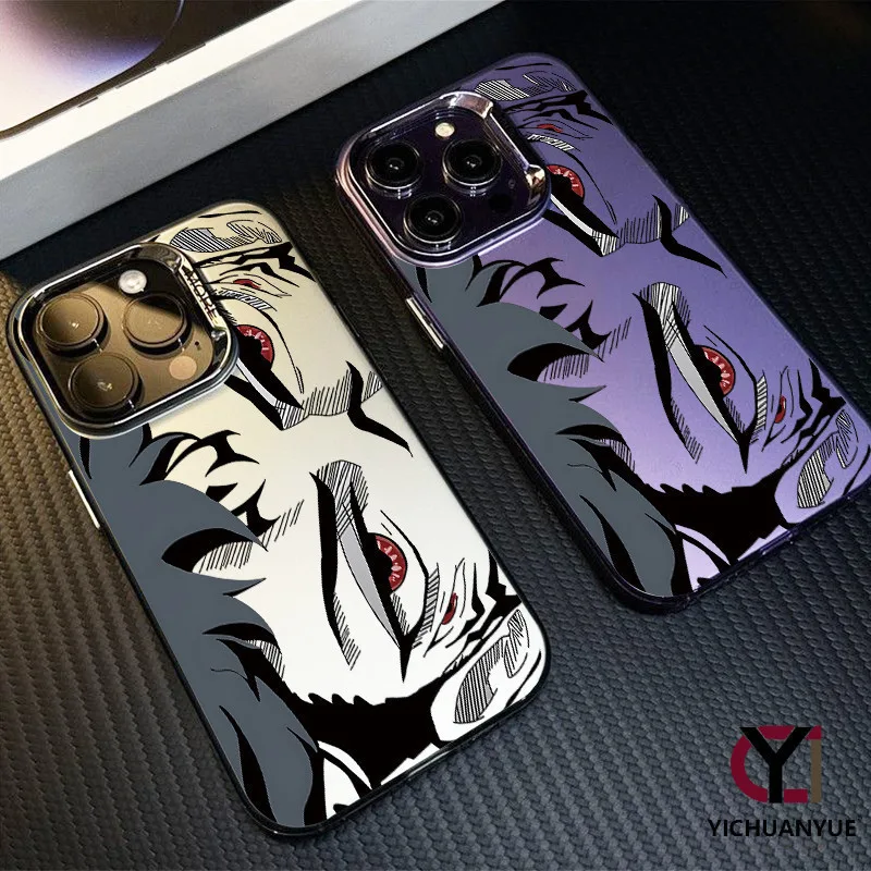 ✨เคสโทรศัพท์ลายดวงตาคู่สุดหล่อสำหรับ Jujutsu Kaisen อะนิเมะสำหรับ IPHONE 15 14 13 12 PRO MAX 6 7 8 X/XS MAX/XR 11 12PLUS