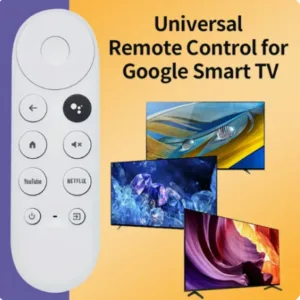 เปลี่ยนเสียงรีโมทคอนโทรลบลูทูธ G9N9N สําหรับ Google TV Chromecast 4K Snow Media Player Controller IR Remote