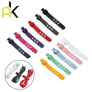 AK 【ซื้อ 1 แถม 1 】กล่องเก็บสามารถจัดเก็บสายชาร์จ สายหูฟัง และสายซิลิโคนเพื่อป้องกันการสูญหาย