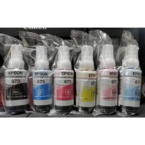 EPSON หมึกแท้ 673 L800/L805/L850/L1800 (1 ชุด 6 ขวด)