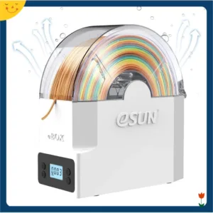 Esun eBOX Lite 3D เครื่องพิมพ์เส้นใยกล่องแห้ง 3D Filament เครื่องอบผ้ากล่องเก็บ Dehydrator Spool ผู้ถือ Keep Filament แห้งใช้งานร่วมกับ 1.75 มม.2.85 มม.3 มม.PLA ABS PETG ไนลอน an