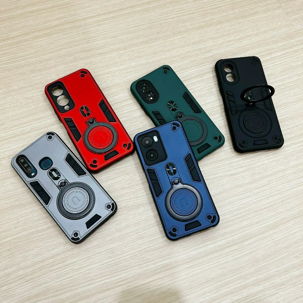 เคสกันกระแทก 2in1 พร้อมขาตั้ง VIVO V29 Y03 Y100 Y12 Y15 Y17 Y17S Y20 Y12S Y12A Y21 Y33T Y21T Y27 Y28 เคสวีโว่ Y17 S