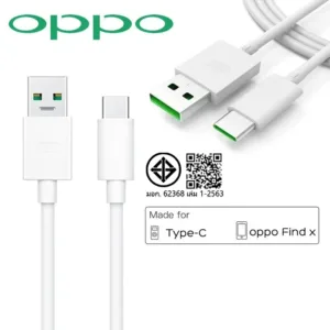 สายชาร์จแท้ Fast Charging OPPO VOOC USB Charger ใช้งานได้โดยตรง