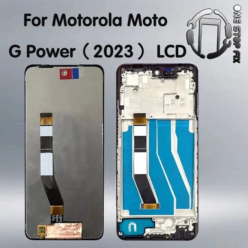 สําหรับ Motorola Moto G Power 2023 จอแสดงผล LCD Touch Screen Digitizer Assembly Replacement