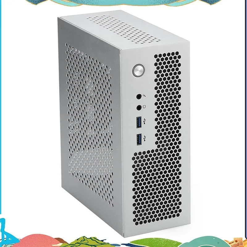 A09 HTPC คอมพิวเตอร์ Mini ITX Gaming PC แชสซีเดสก์ท็อปแชสซี USB3.0 คอมพิวเตอร์กรณีคอมพิวเตอร์หน้าแรก gjxqnjjjj