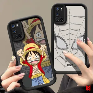เคส Realme 7 5G อะนิเมะสไตล์ TPU นุ่มซิลิโคนป้องกันการตกโทรศัพท์กรณีสไตล์ 2