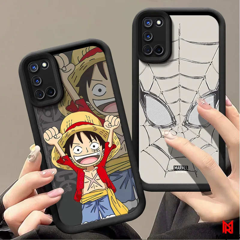 เคส Realme 7 5G อะนิเมะสไตล์ TPU นุ่มซิลิโคนป้องกันการตกโทรศัพท์กรณีสไตล์ 2