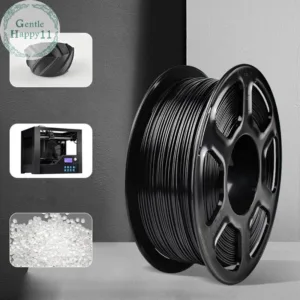 Gentlehappy 1KG PETG 3D เครื่องพิมพ์วัสดุ 1.75 มม.เป็นมิตรกับสิ่งแวดล้อมพลาสติกวัสดุสิ้นเปลือง 2.2LBS 3D เครื่องพิมพ์เส้นใยสูญญากาศบรรจุภัณฑ์สําหรับ DIY รุ่น TH