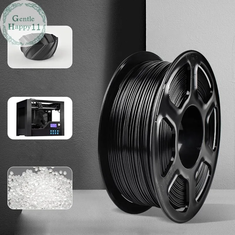 Gentlehappy 1KG PETG 3D เครื่องพิมพ์วัสดุ 1.75 มม.เป็นมิตรกับสิ่งแวดล้อมพลาสติกวัสดุสิ้นเปลือง 2.2LBS 3D เครื่องพิมพ์เส้นใยสูญญากาศบรรจุภัณฑ์สําหรับ DIY รุ่น TH