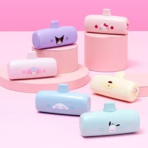 ( พร้อมส่ง ) Sanrio mini Battery Premium Stick Power Bank 4900mAh แบตสำรองพกพา