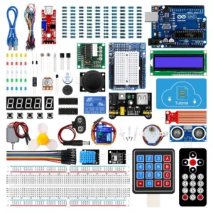 KLYSTR UNO R3 Project Super Starter Kit สําหรับ Arduino UNO R3 พร้อมบทช่วยสอนเข้ากันได้กับ Arduino IDE